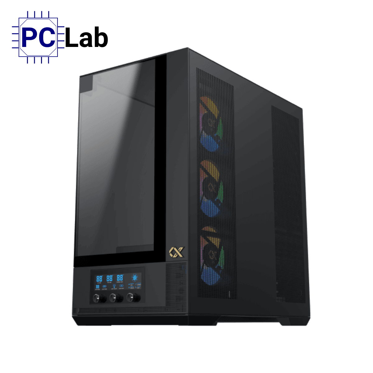 Vỏ case PC máy tính Xigmatek Vision (E-ATX, Full Tower, Đen)