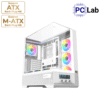 Vỏ case PC máy tính Xigmatek Vision Arctic (E-ATX, Full Tower, Trắng)