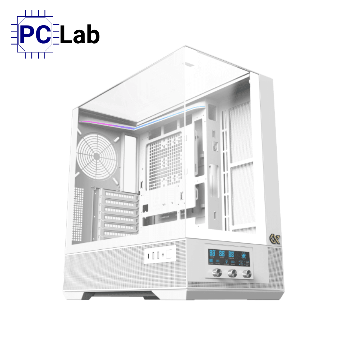 Vỏ case PC máy tính Xigmatek Vision Arctic (E-ATX, Full Tower, Trắng)