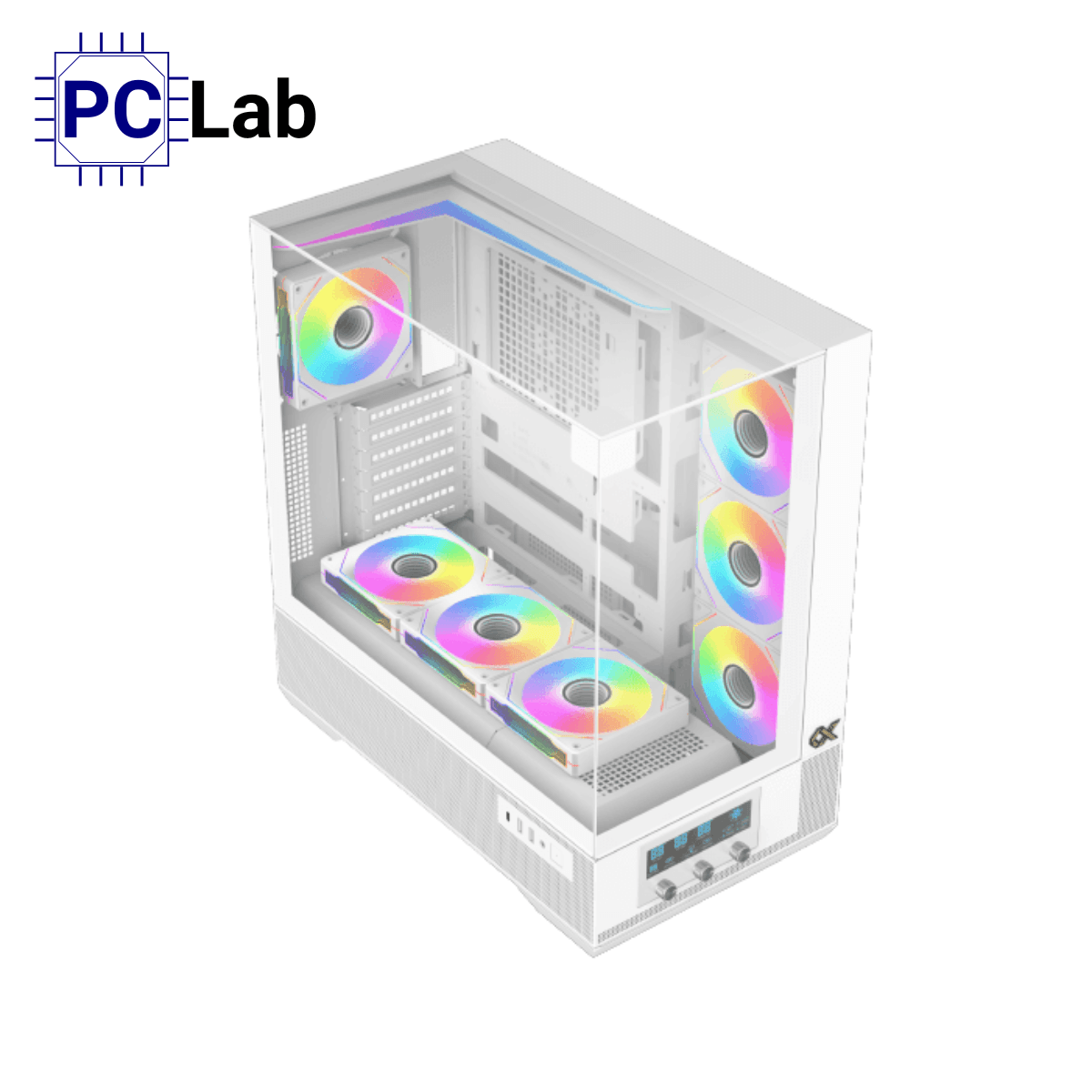 Vỏ case PC máy tính Xigmatek Vision Arctic (E-ATX, Full Tower, Trắng)
