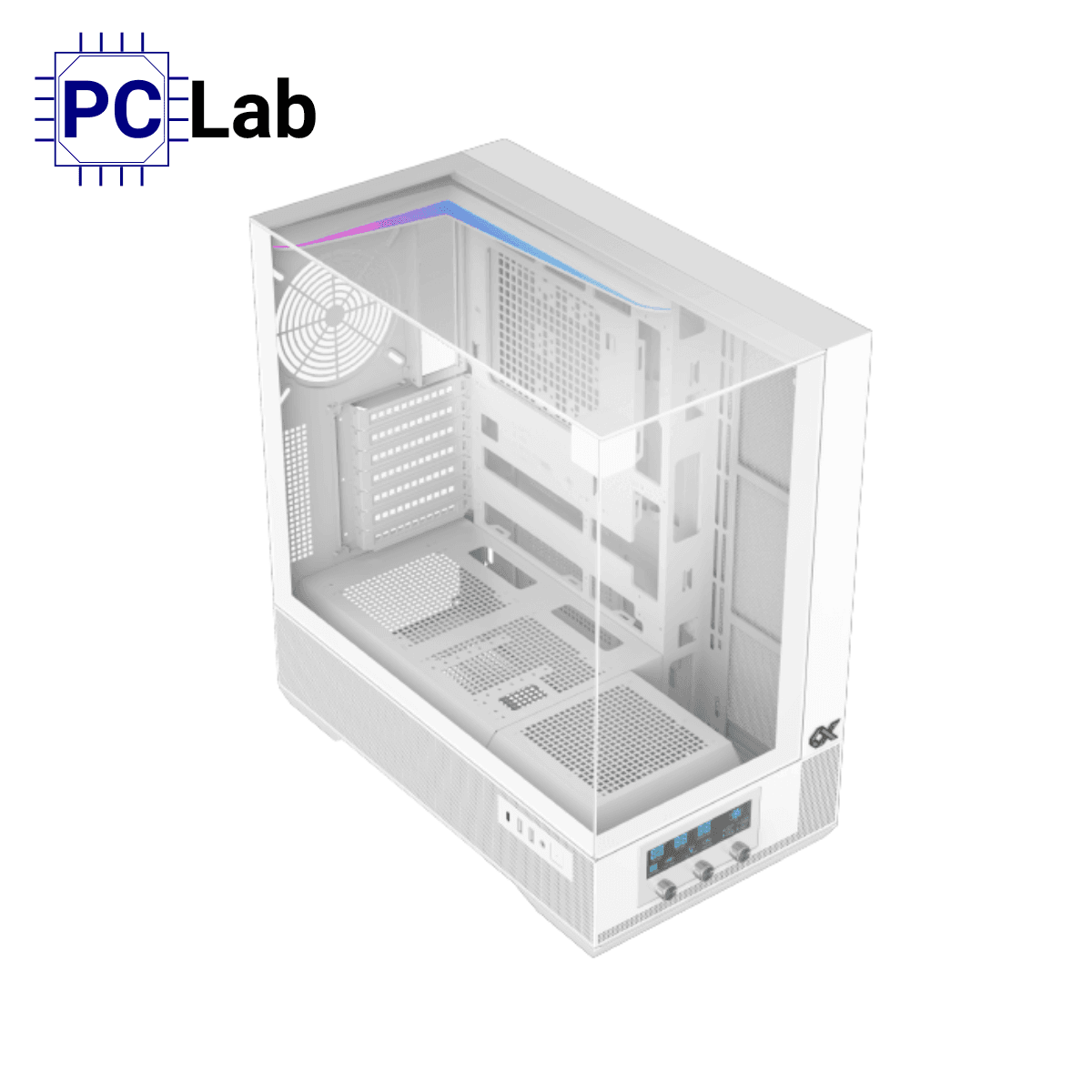 Vỏ case PC máy tính Xigmatek Vision Arctic (E-ATX, Full Tower, Trắng)