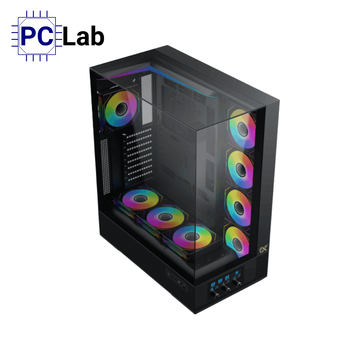 Vỏ case PC máy tính Xigmatek Vision Pro (E-ATX, Full Tower, Đen)