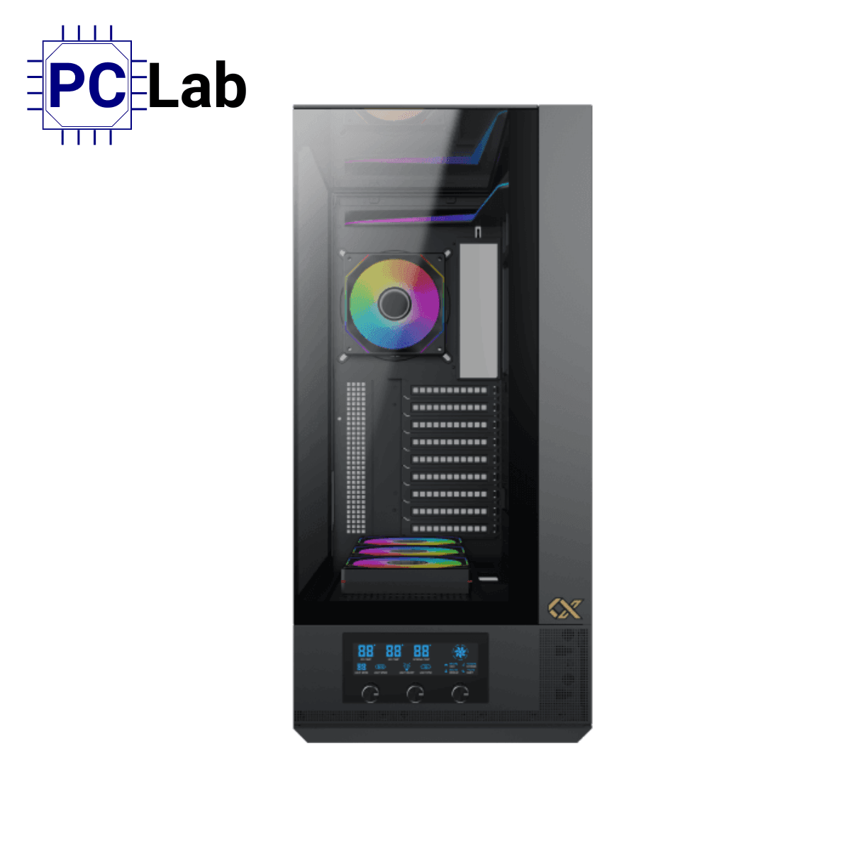 Vỏ case PC máy tính Xigmatek Vision Pro (E-ATX, Full Tower, Đen)