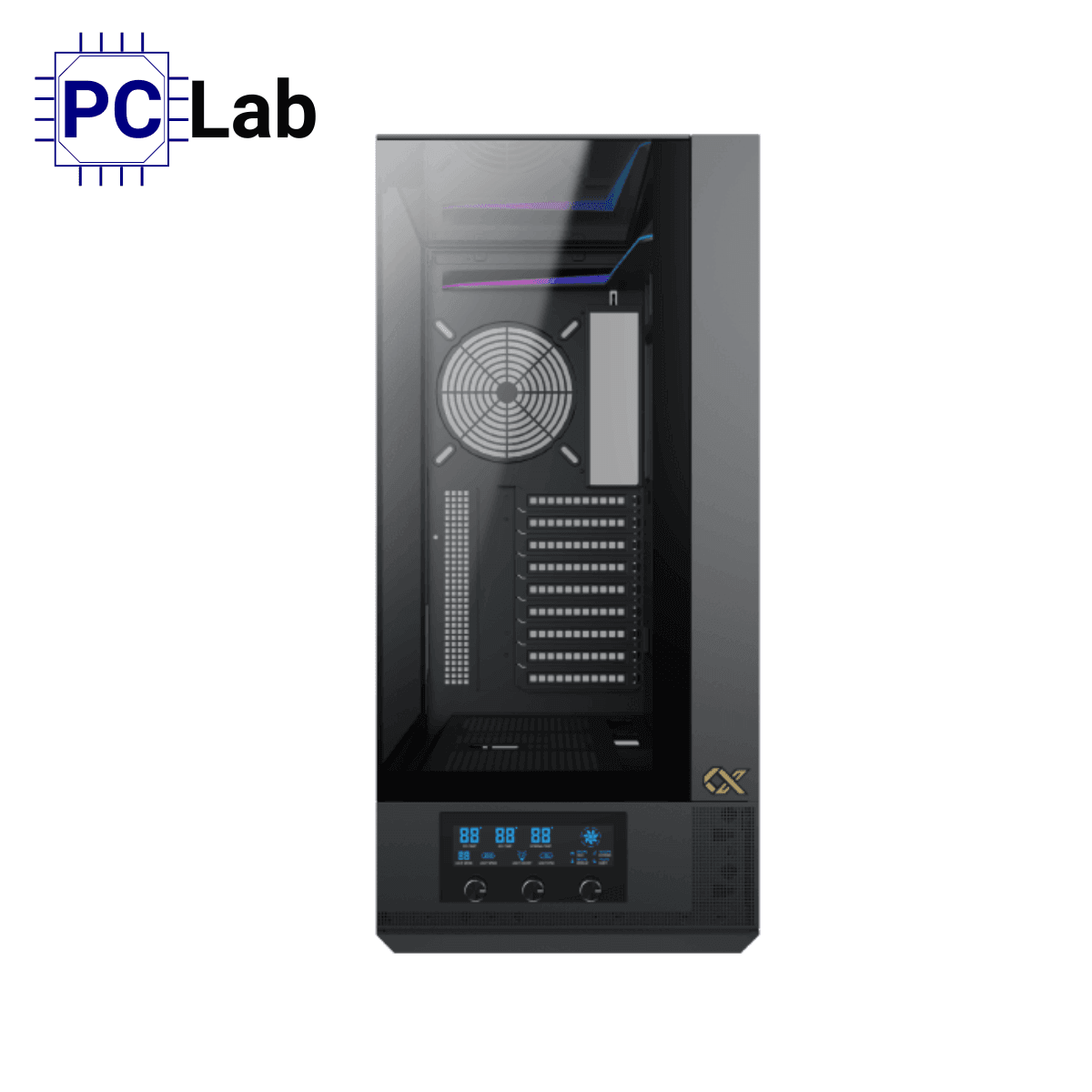 Vỏ case PC máy tính Xigmatek Vision Pro (E-ATX, Full Tower, Đen)