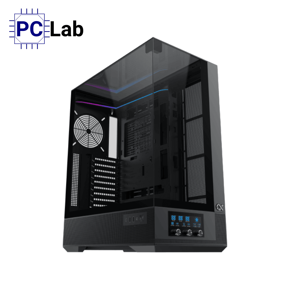 Vỏ case PC máy tính Xigmatek Vision Pro (E-ATX, Full Tower, Đen)