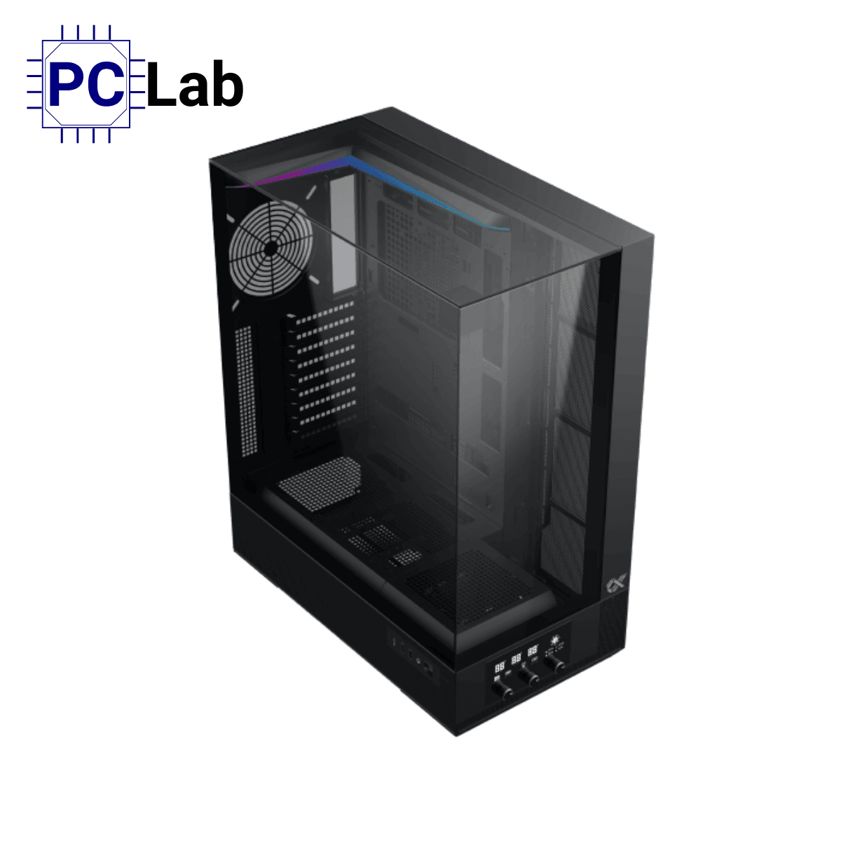 Vỏ case PC máy tính Xigmatek Vision Pro (E-ATX, Full Tower, Đen)