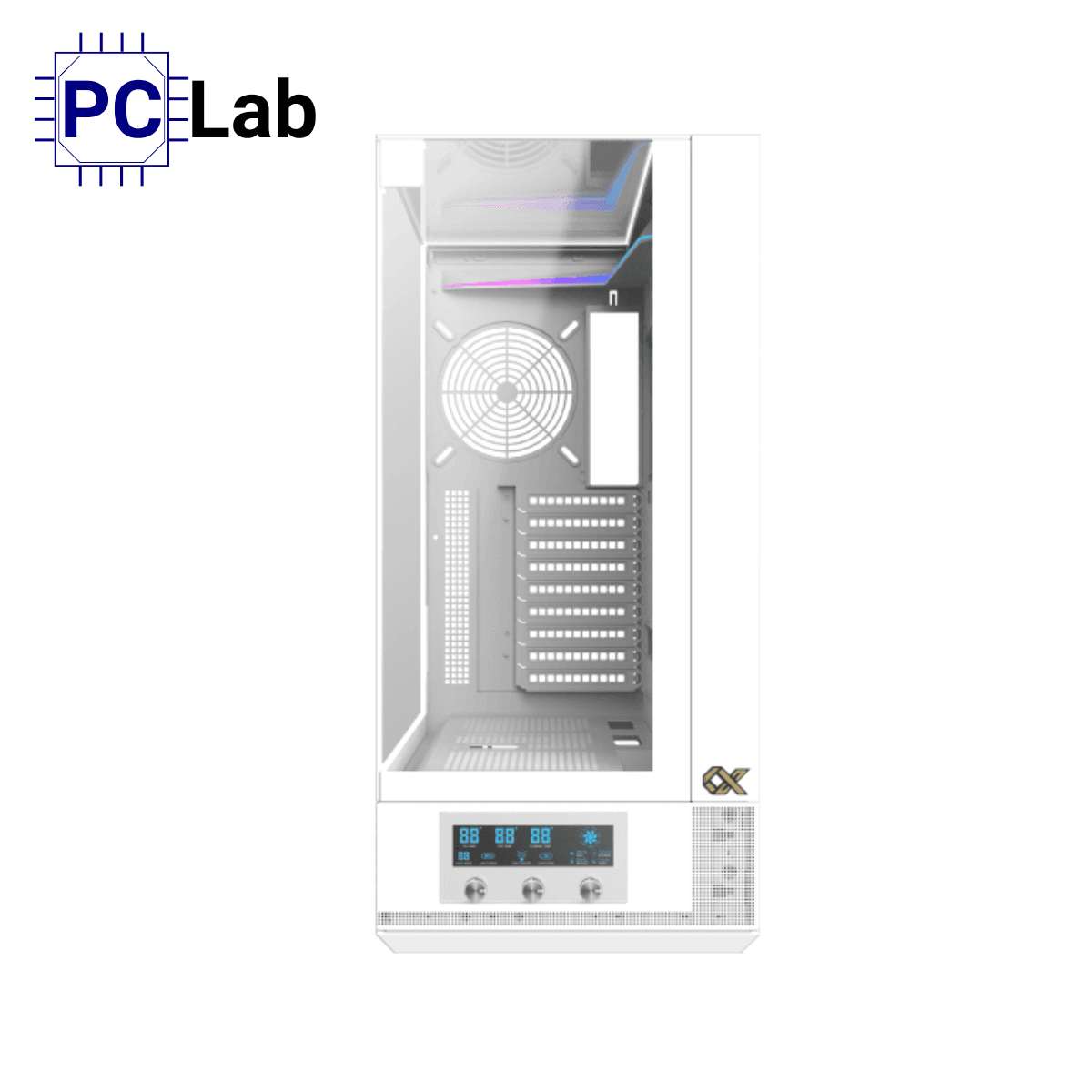 Vỏ case PC máy tính Xigmatek Vision Pro Arctic (E-ATX, Full Tower, Trắng)