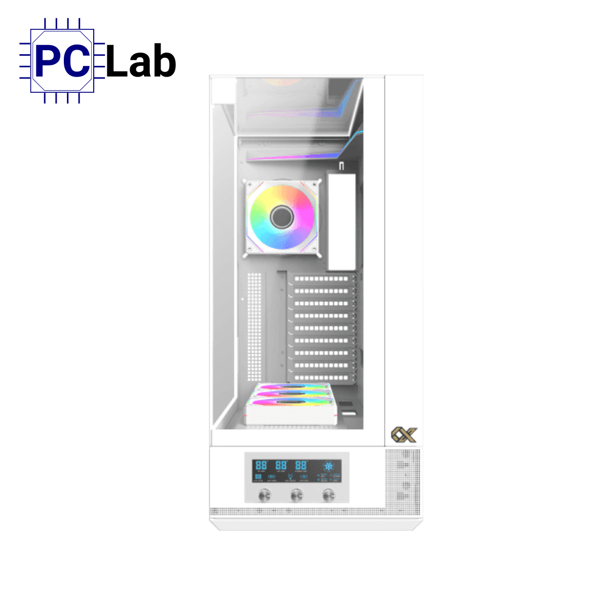 Vỏ case PC máy tính Xigmatek Vision Pro Arctic (E-ATX, Full Tower, Trắng)