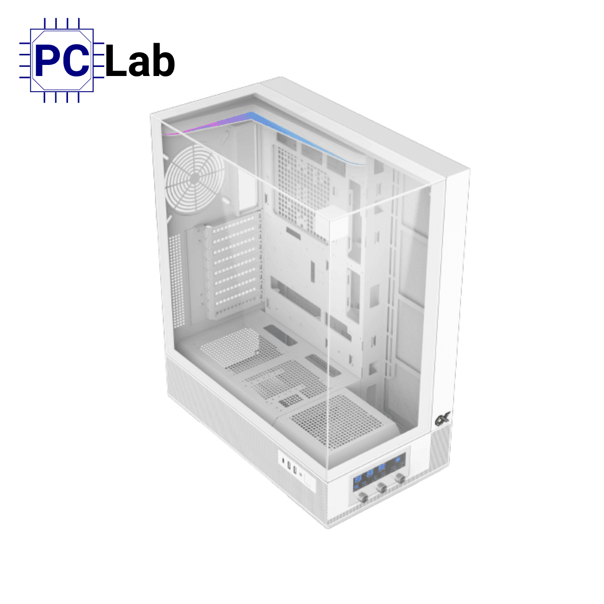 Vỏ case PC máy tính Xigmatek Vision Pro Arctic (E-ATX, Full Tower, Trắng)
