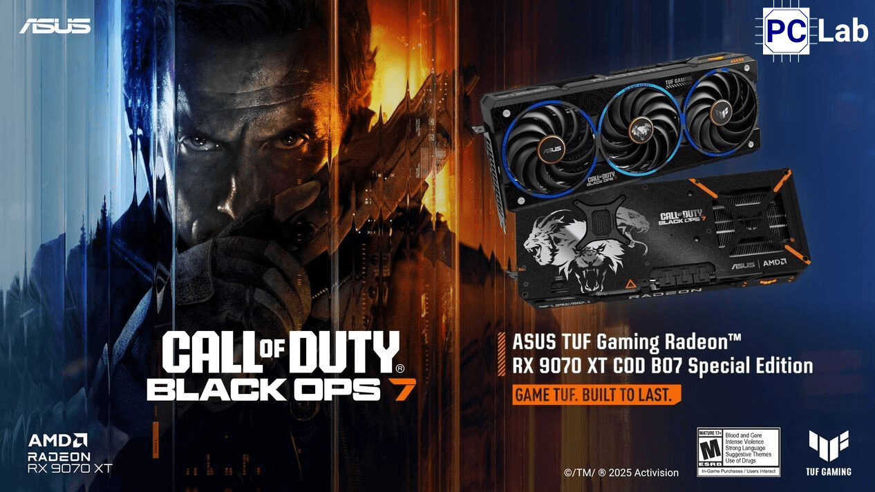 ASUS TUF Gaming ra mắt phiên bản đặc biệt Call of Duty Black Ops 7 của card đồ họa AMD Radeon RX 9070 XT