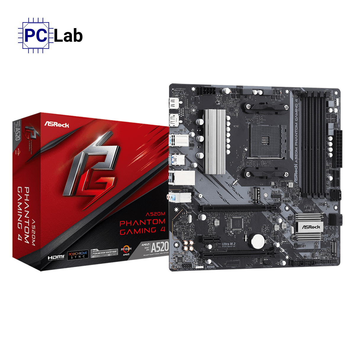 Mainboard ASRock A520M Phantom Gaming 4 DDR4