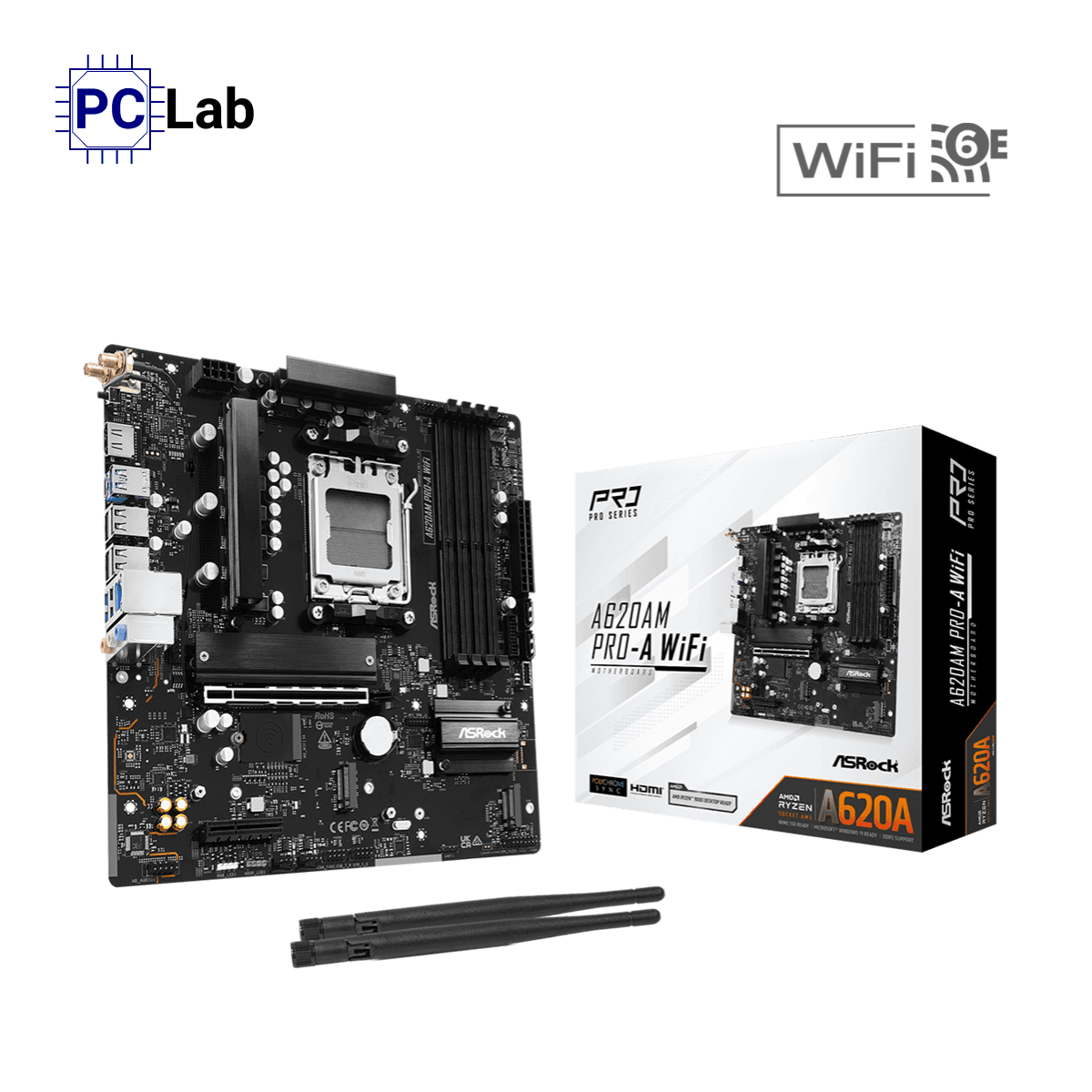 Mainboard ASRock A620AM Pro-A WiFi DDR5