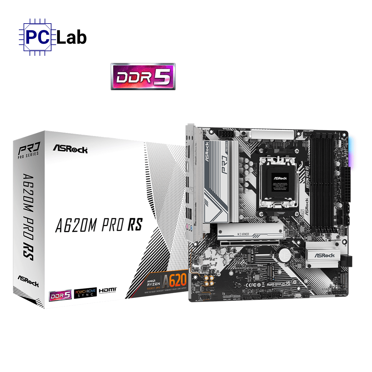 Mainboard ASRock A620M Pro RS DDR5