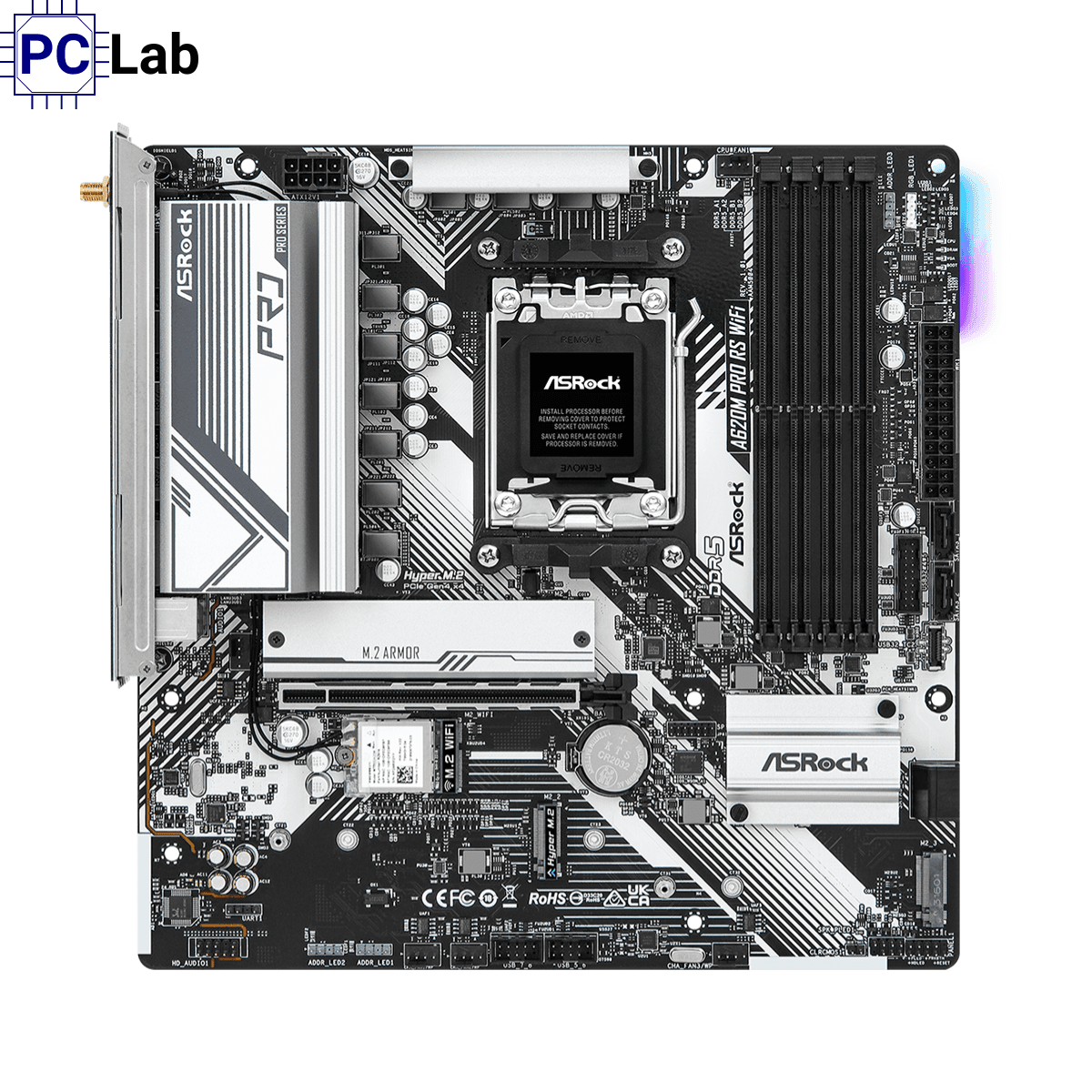 Mainboard ASRock A620M Pro RS WiFi DDR5
