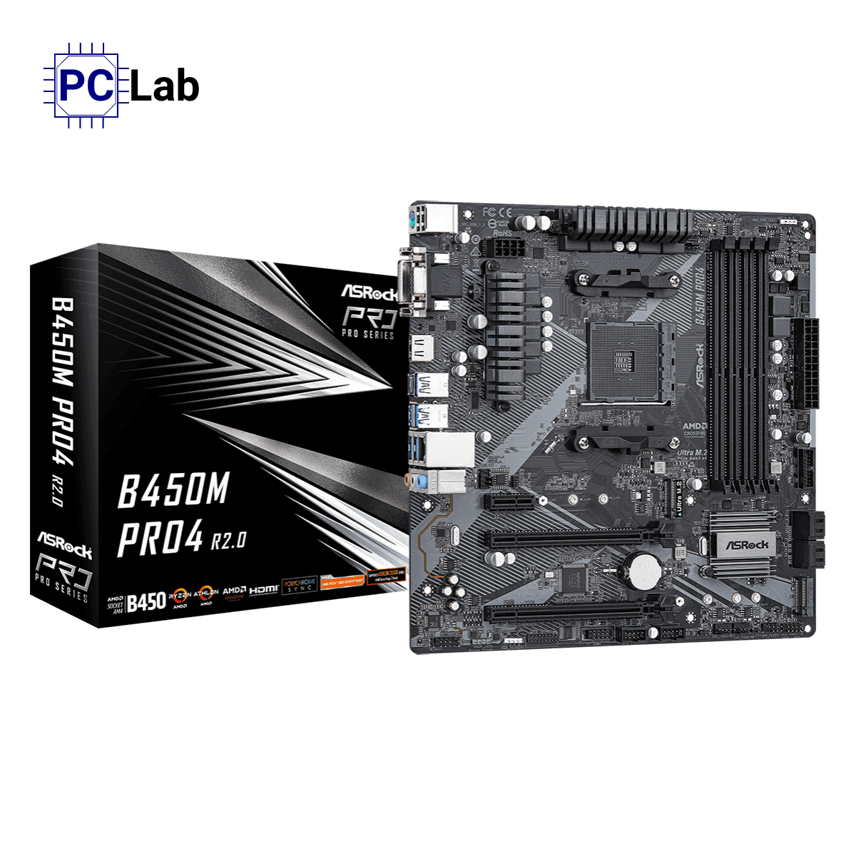 Mainboard ASRock B450M Pro4 R2.0 DDR4