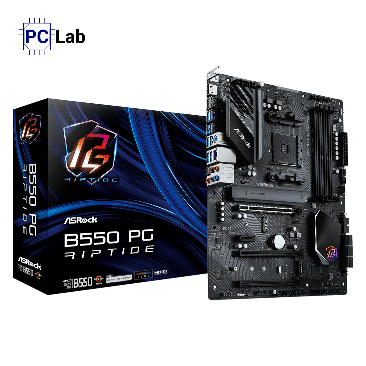 Mainboard ASRock B550 PG Riptide DDR4