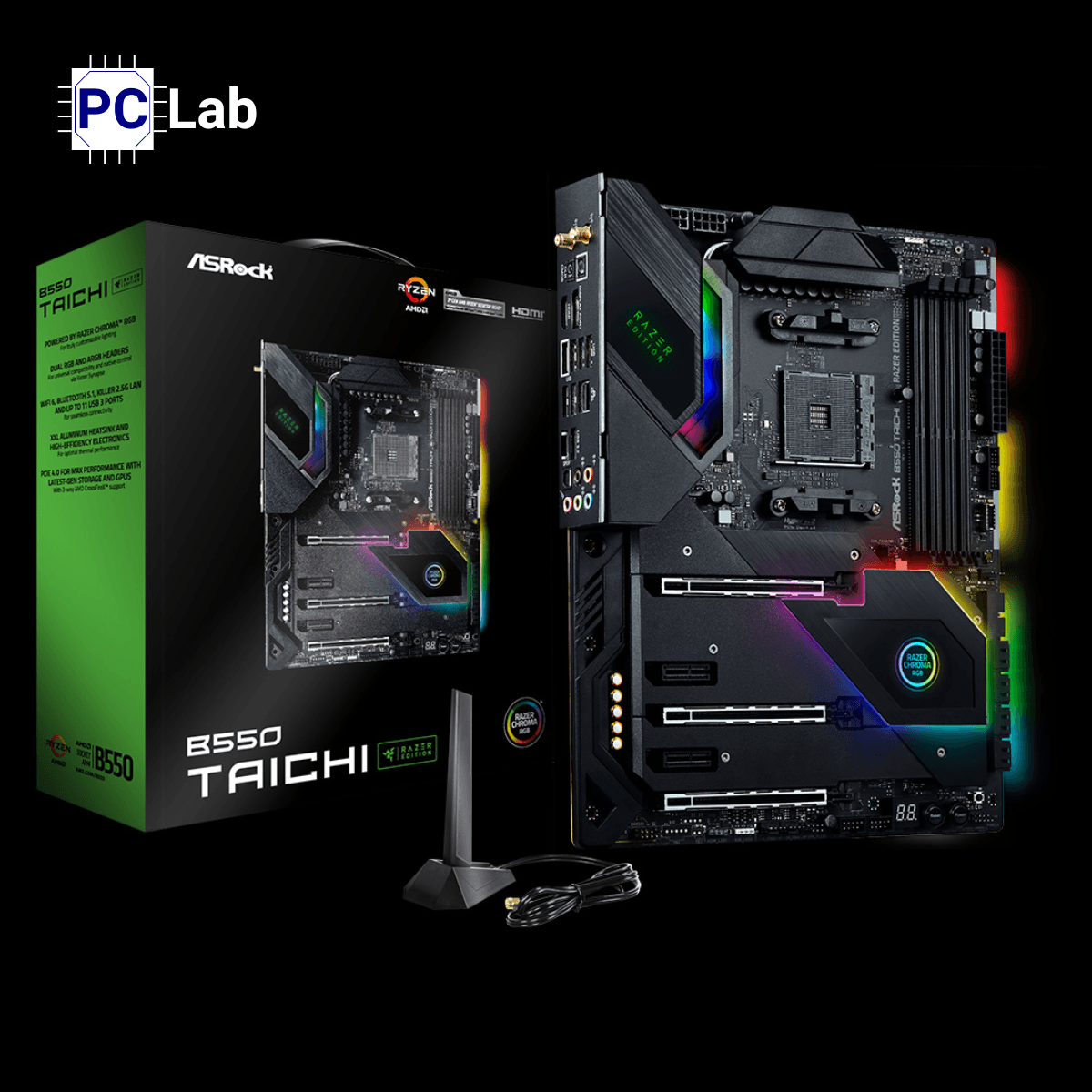 Mainboard ASRock B550 Taichi Razer Edition DDR4