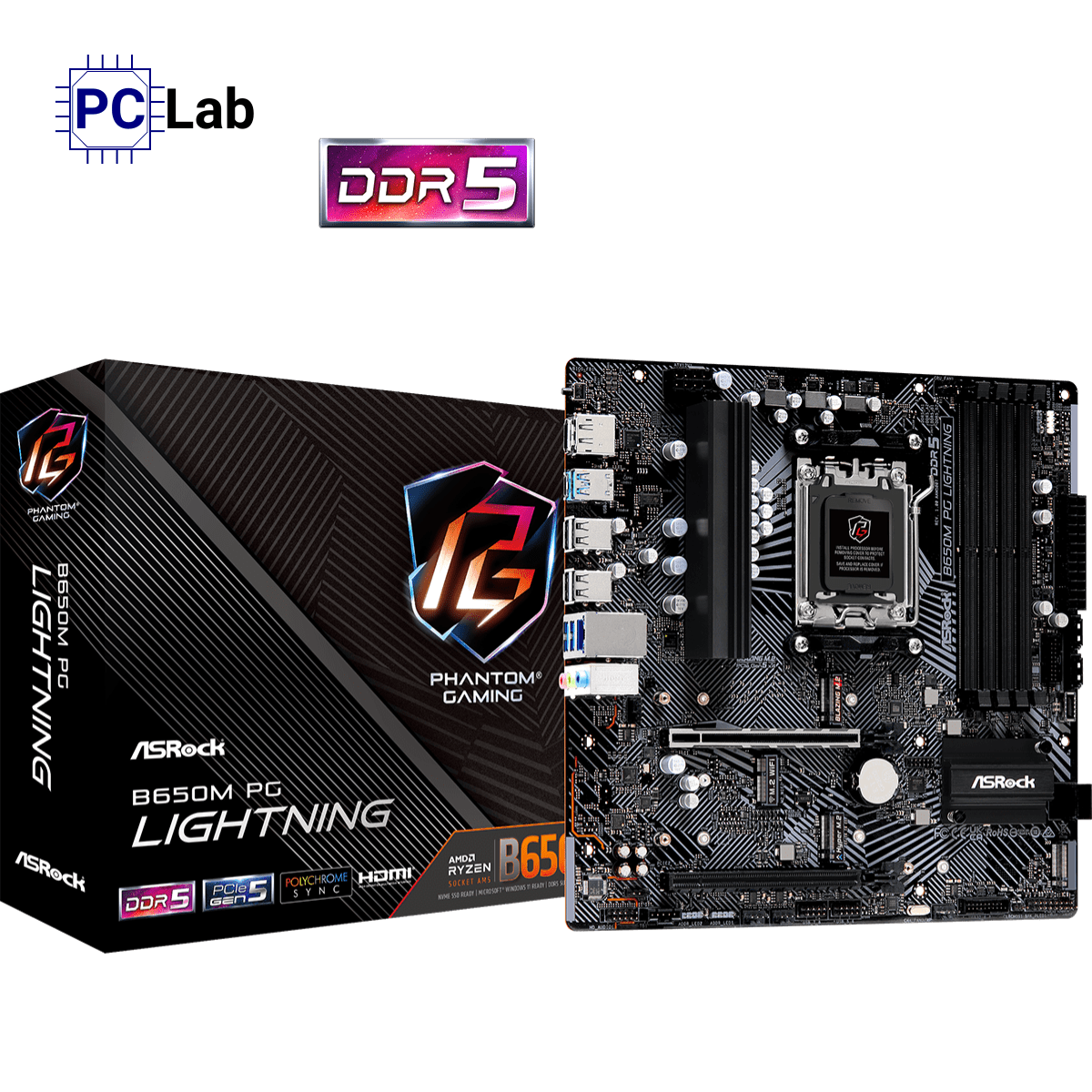 Mainboard ASRock B650M PG Lightning DDR5