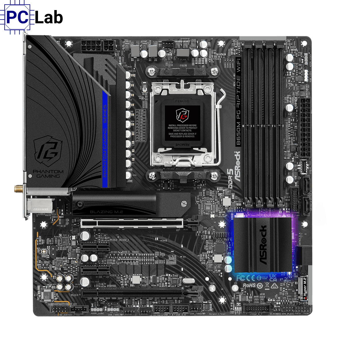 Mainboard ASRock B650M PG Riptide WiFi White DDR5