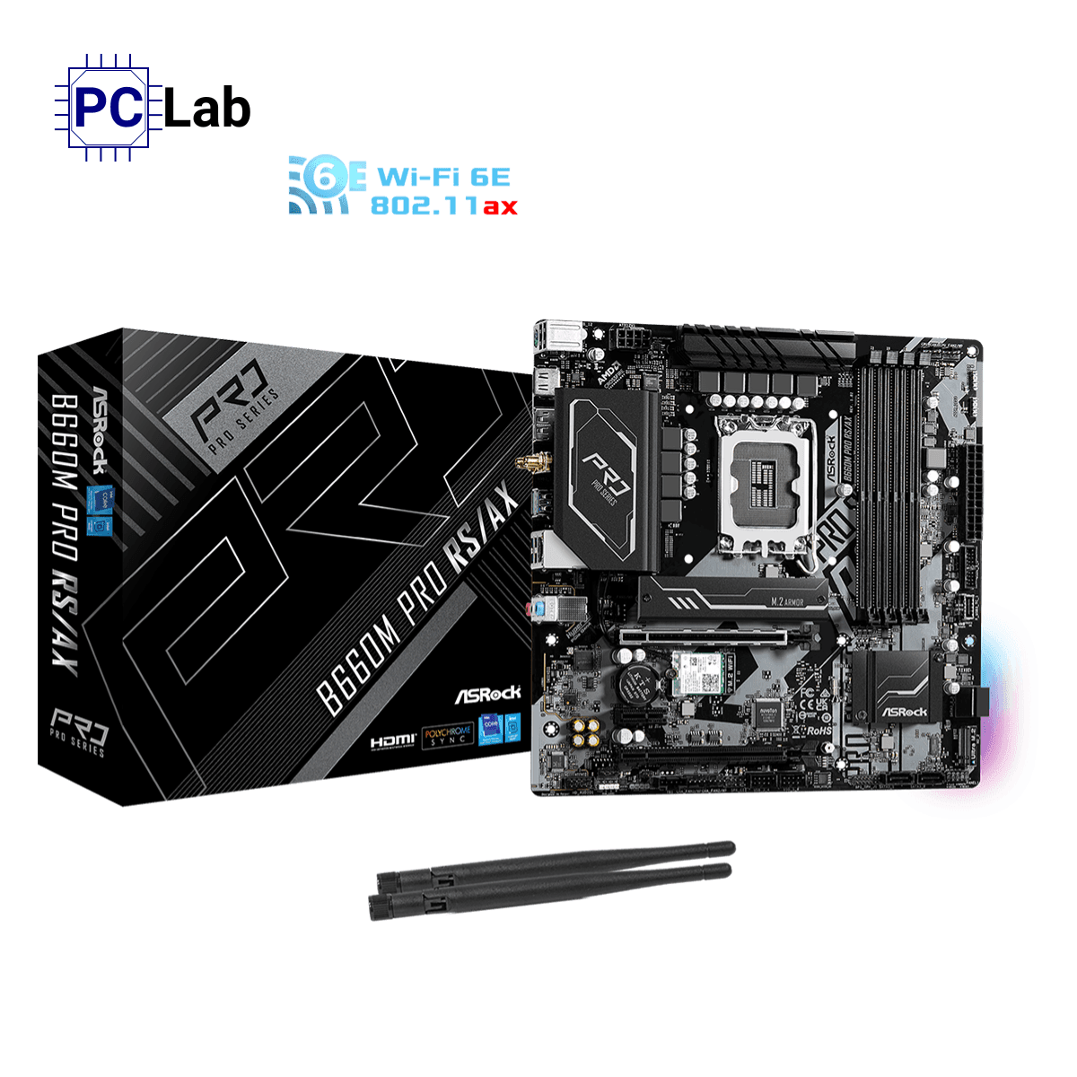 Mainboard ASRock B660M Pro RS/ax DDR4