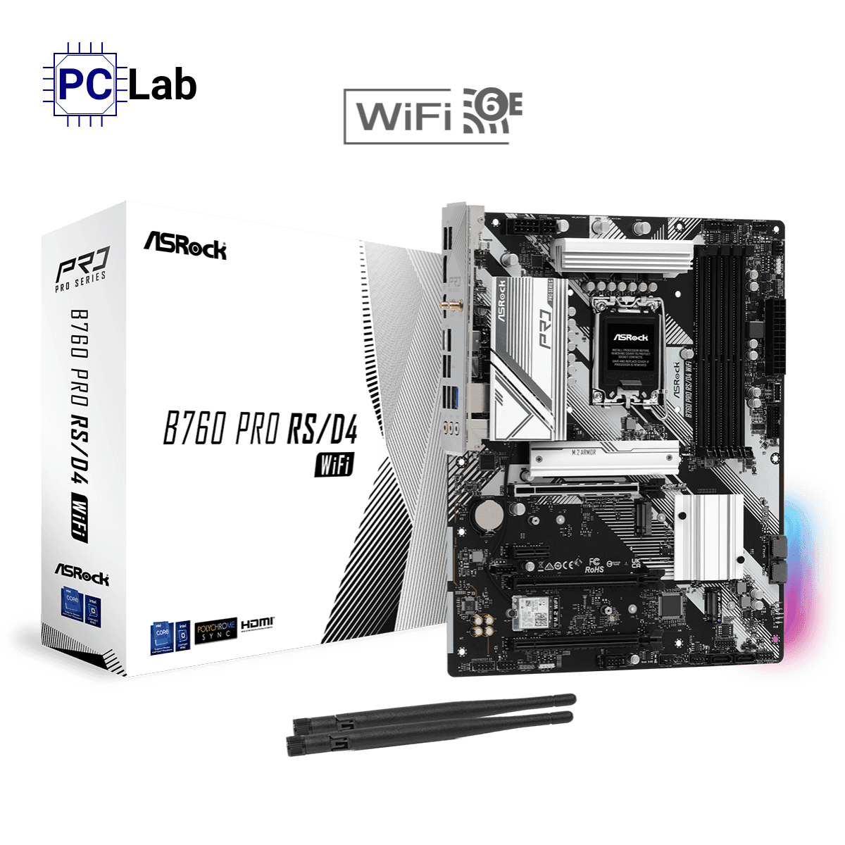 Mainboard ASRock B760 Pro RS/D4 WiFi DDR4