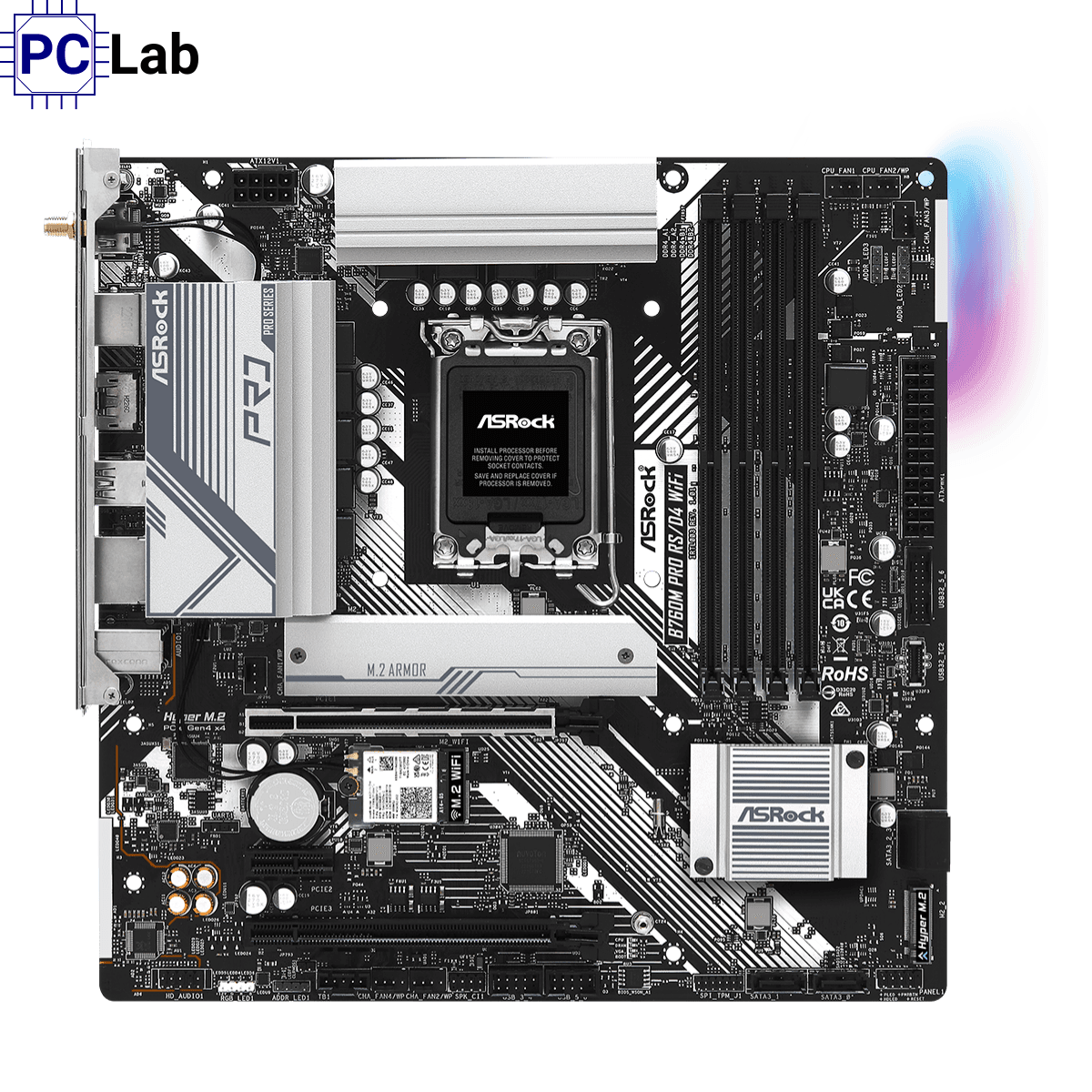 Mainboard ASRock B760M Pro RS/D4 WiFi DDR4