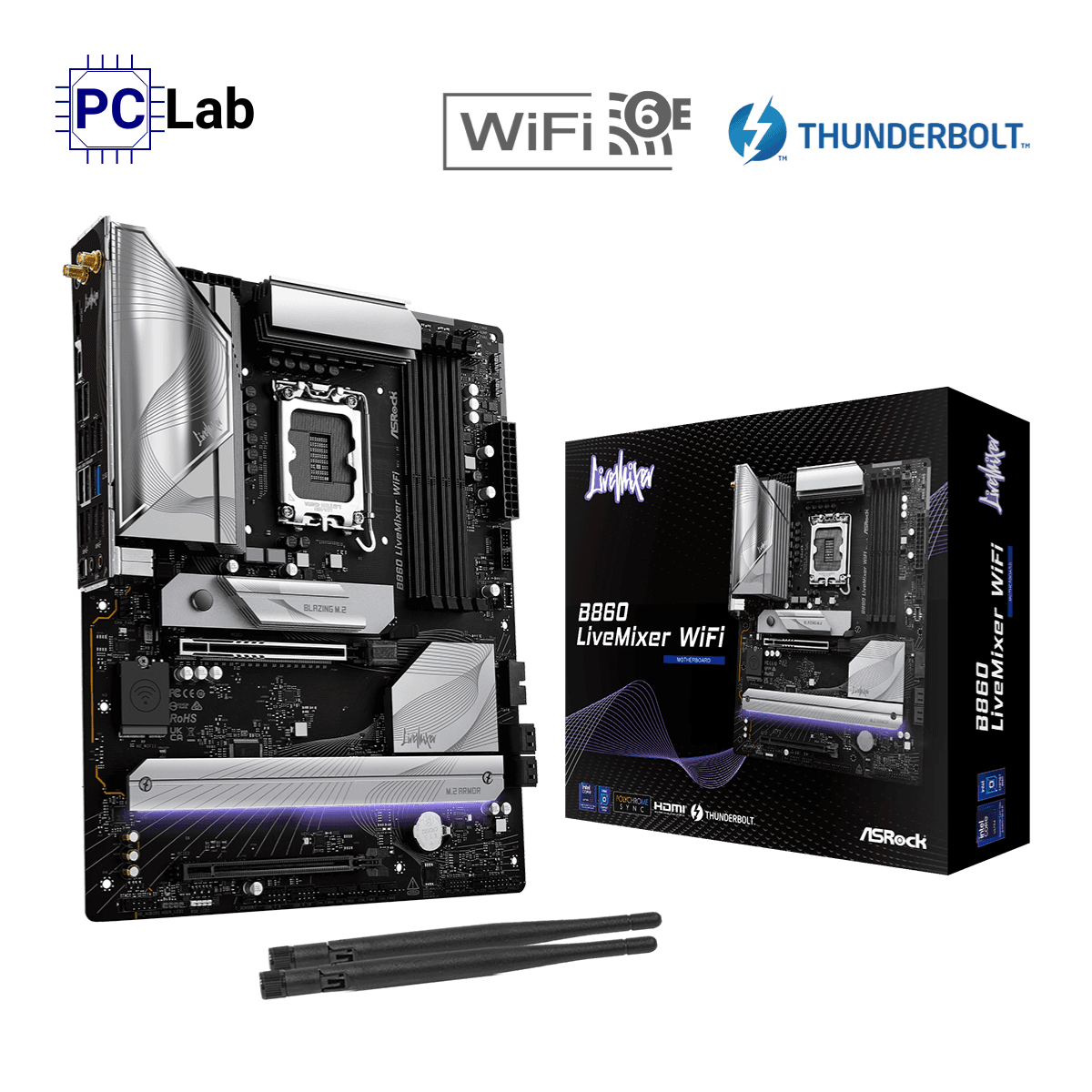 Mainboard ASRock B860 LiveMixer WiFi DDR5