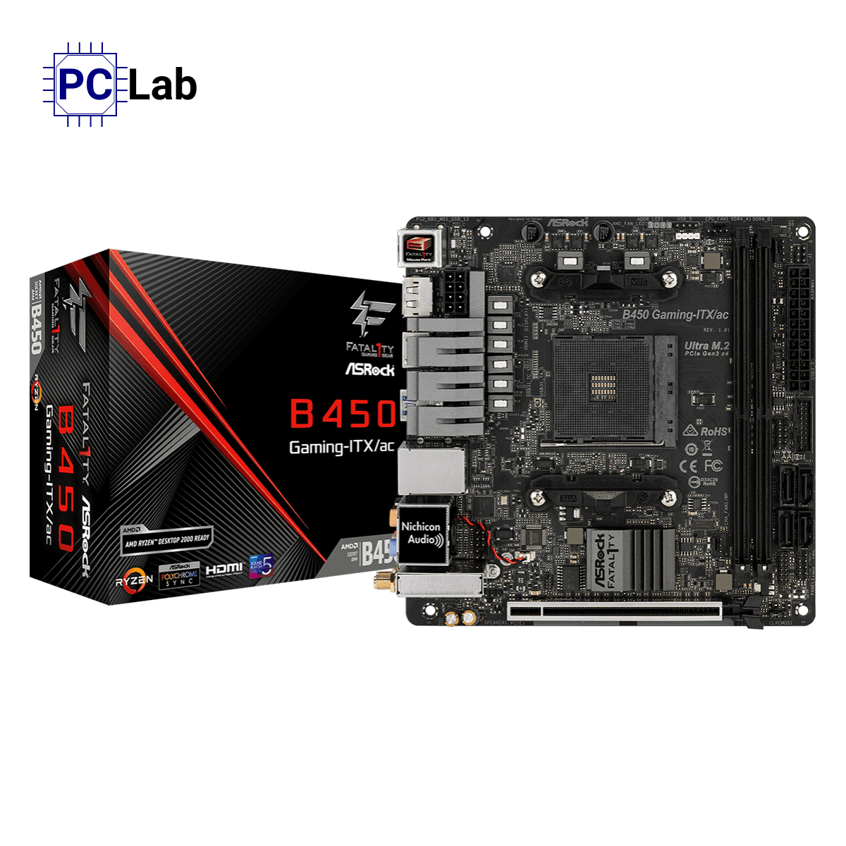 Mainboard ASRock Fatal1ty B450 Gaming-ITX/ac DDR4