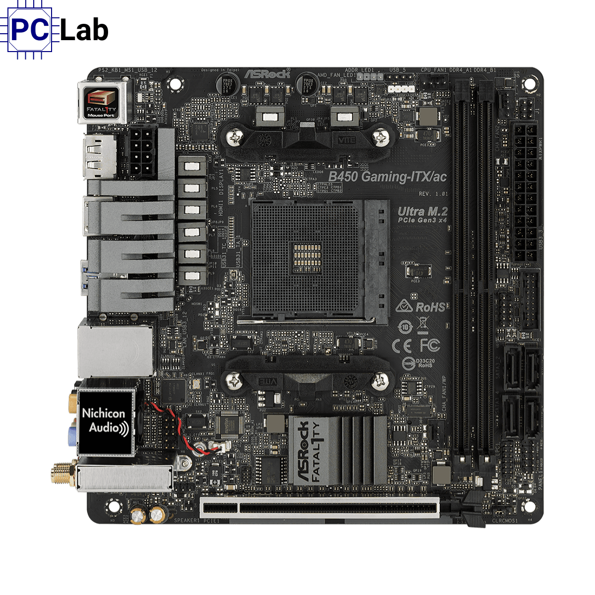Mainboard ASRock Fatal1ty B450 Gaming-ITX/ac DDR4