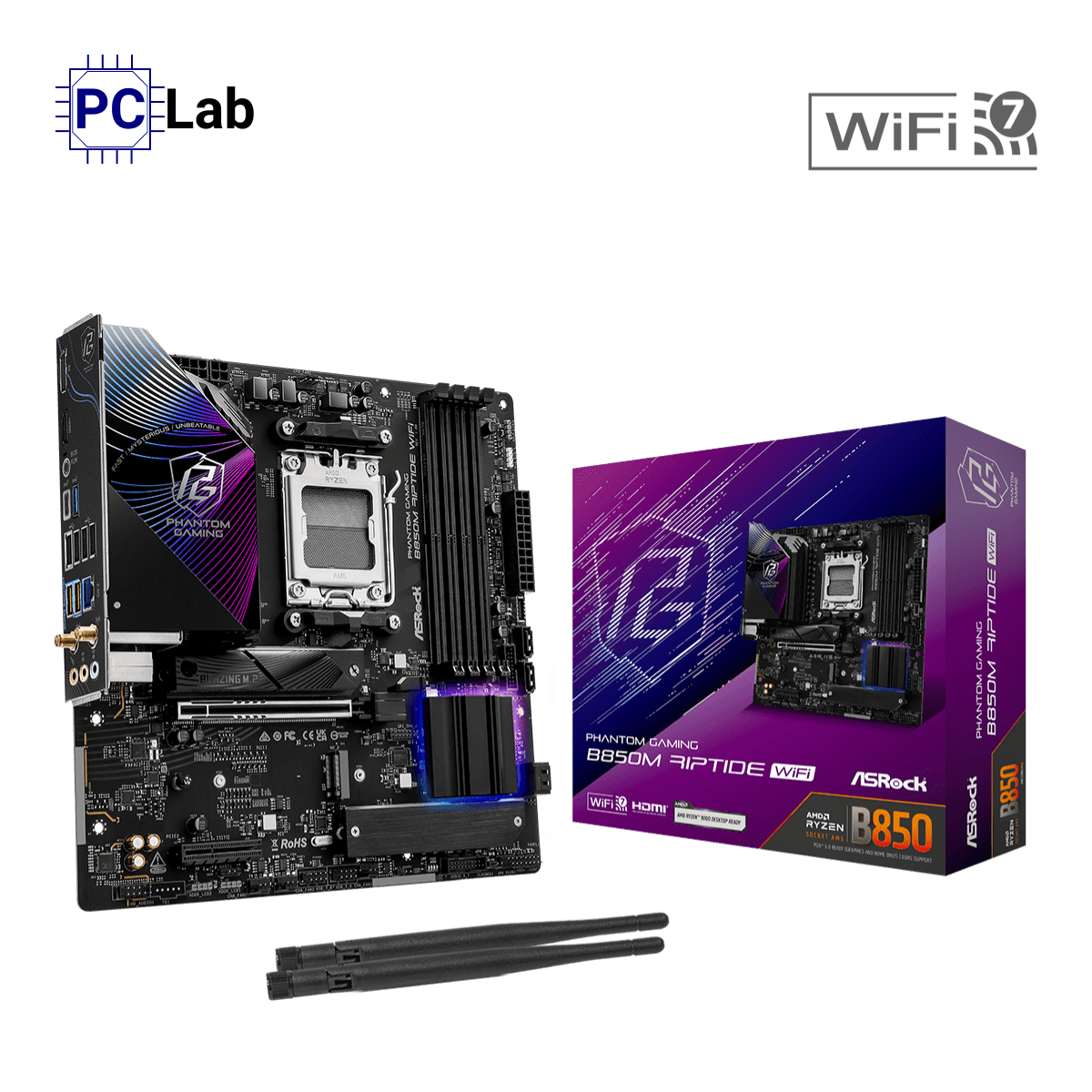 Mainboard ASRock Phantom Gaming B850M Riptide WiFi DDR5