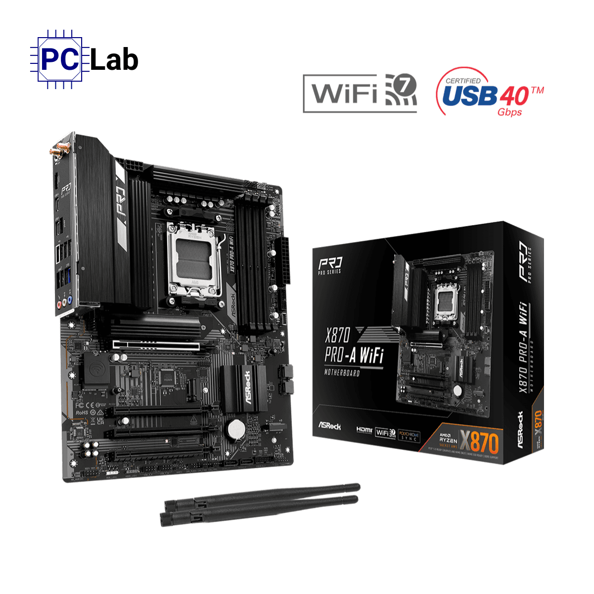 Mainboard ASRock X870 Pro-A WiFi DDR5