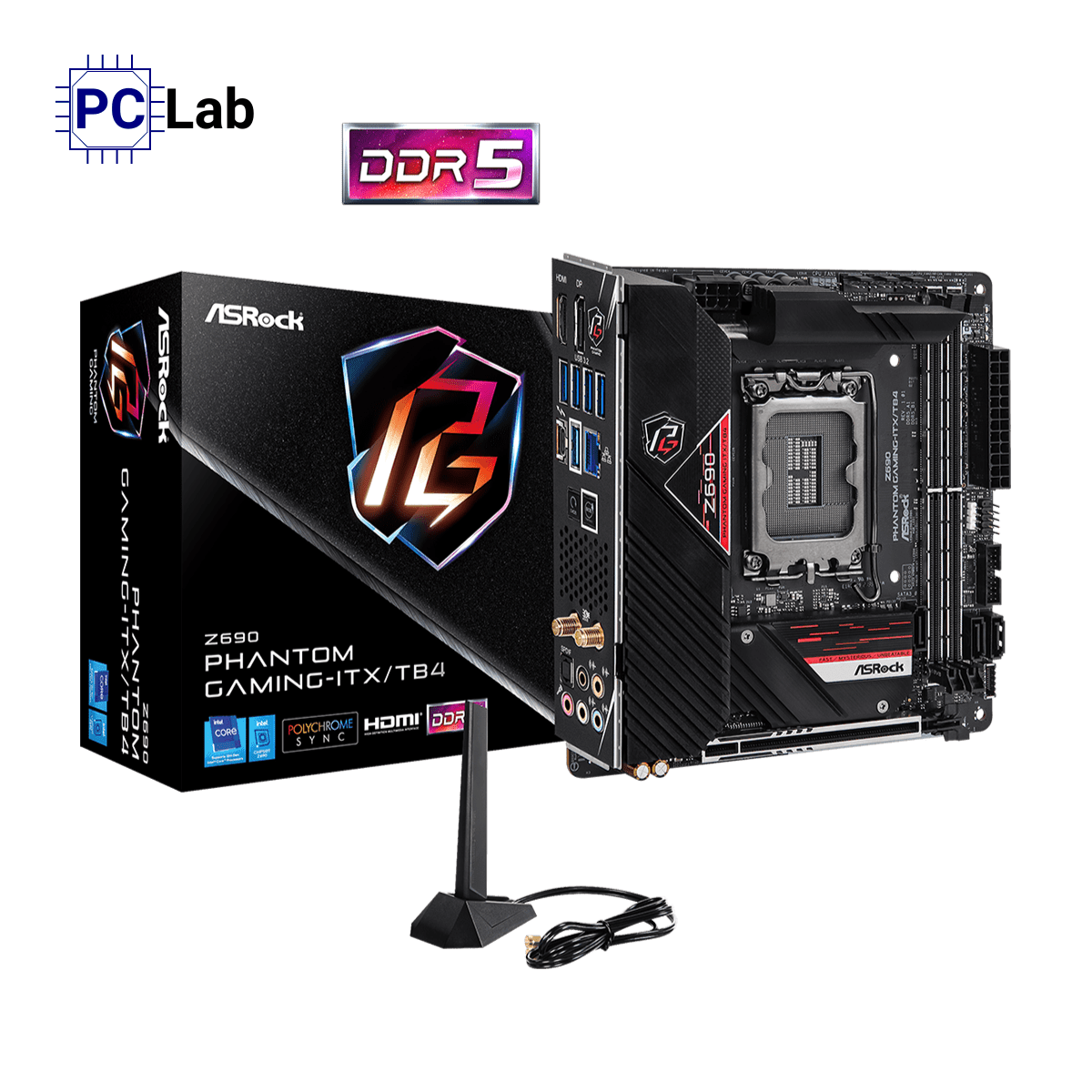 Mainboard ASRock Z690 Phantom Gaming-ITX/TB4 DDR5
