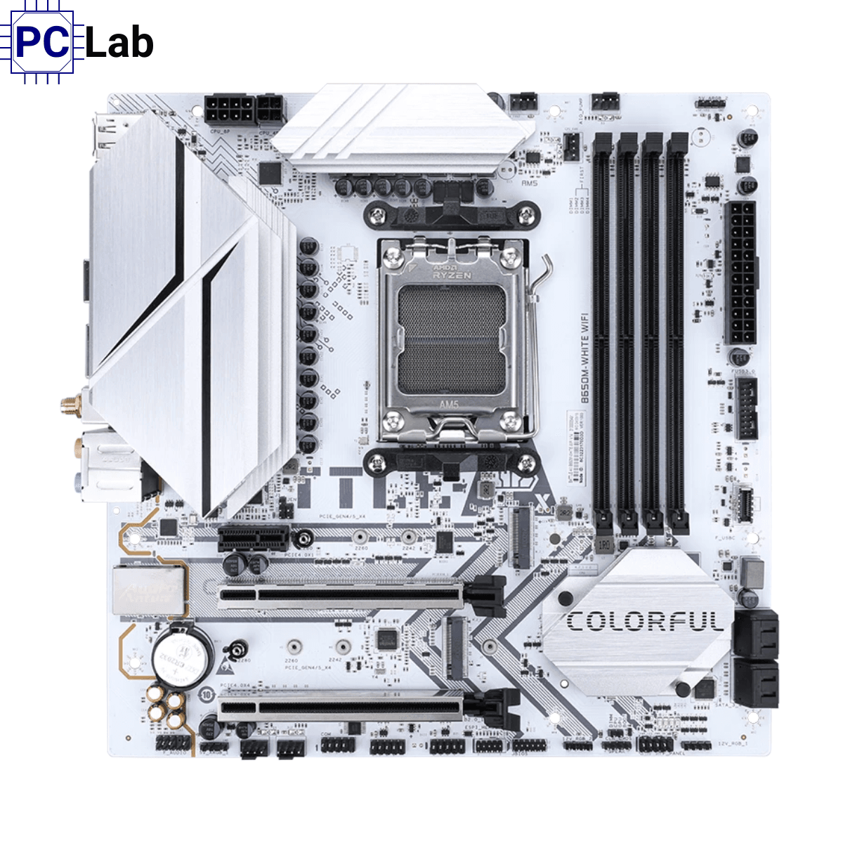 Mainboard Colorful BATTLE-AX B650M-WHITE WIFI V14 DDR5