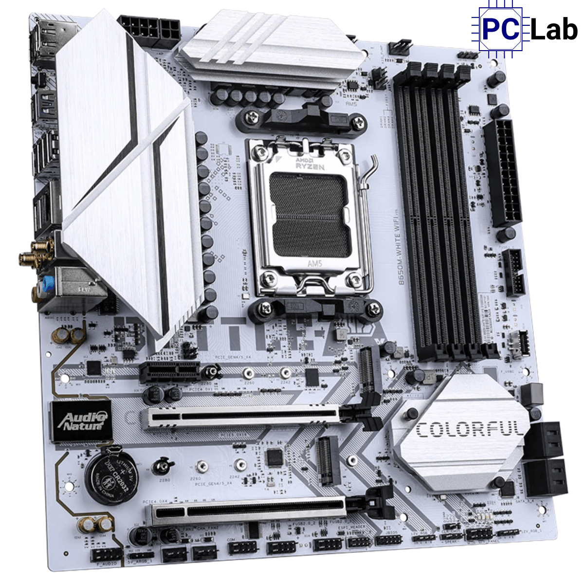 Mainboard Colorful BATTLE-AX B650M-WHITE WIFI V15 DDR5