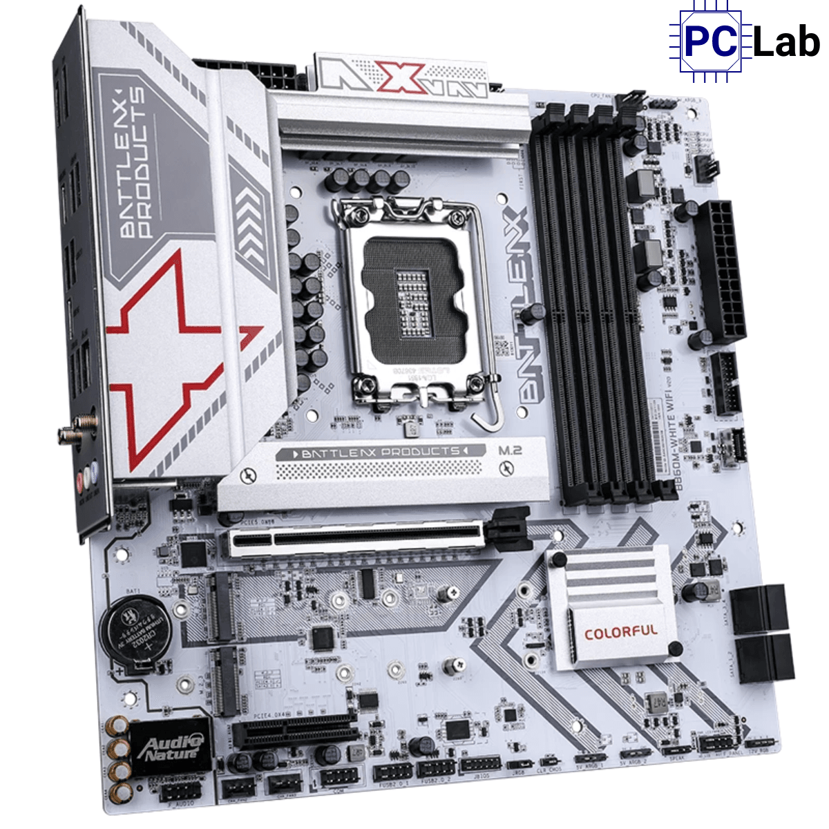 Mainboard Colorful BATTLE-AX B860M-WHITE WIFI V20 DDR5