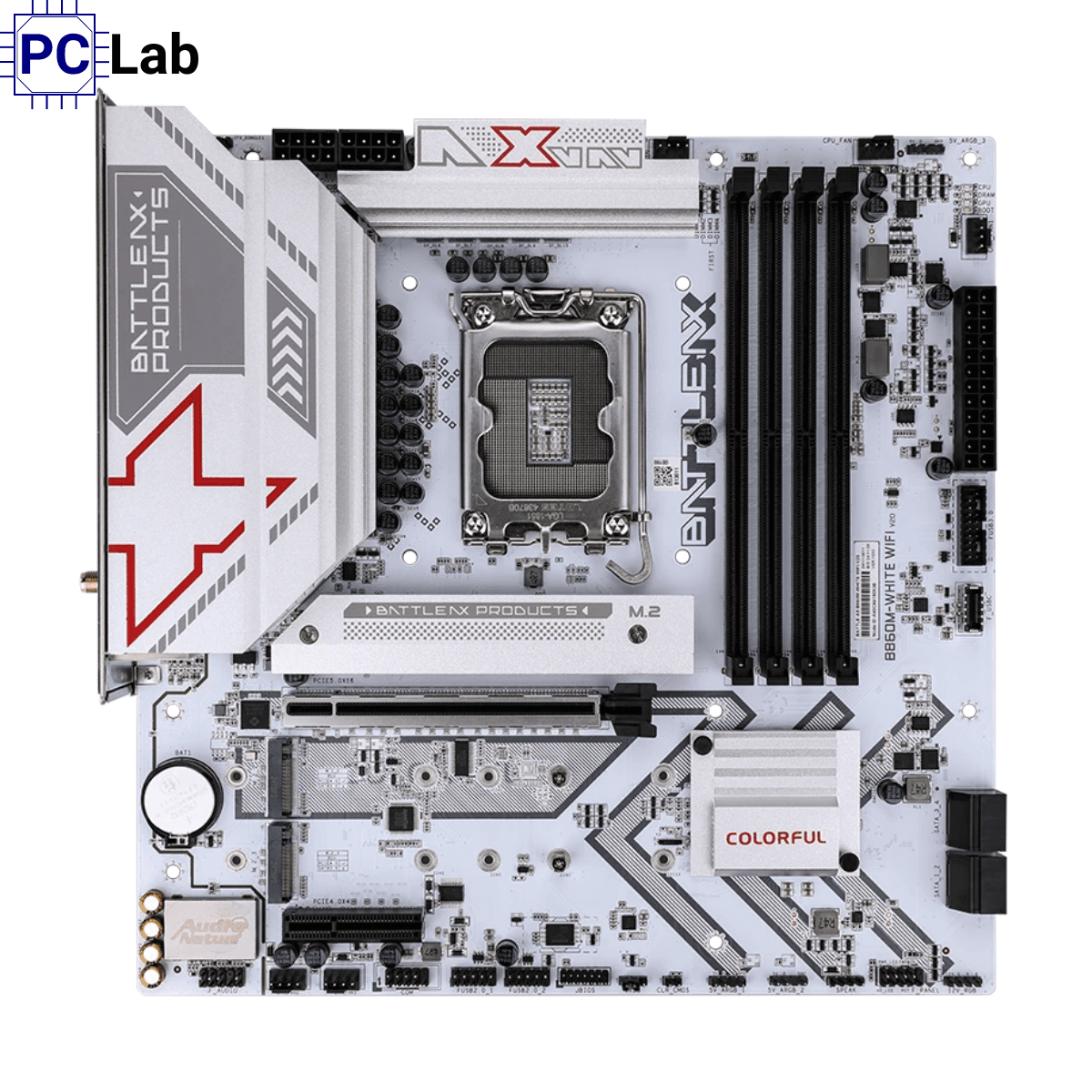 Mainboard Colorful BATTLE-AX B860M-WHITE WIFI V20 DDR5