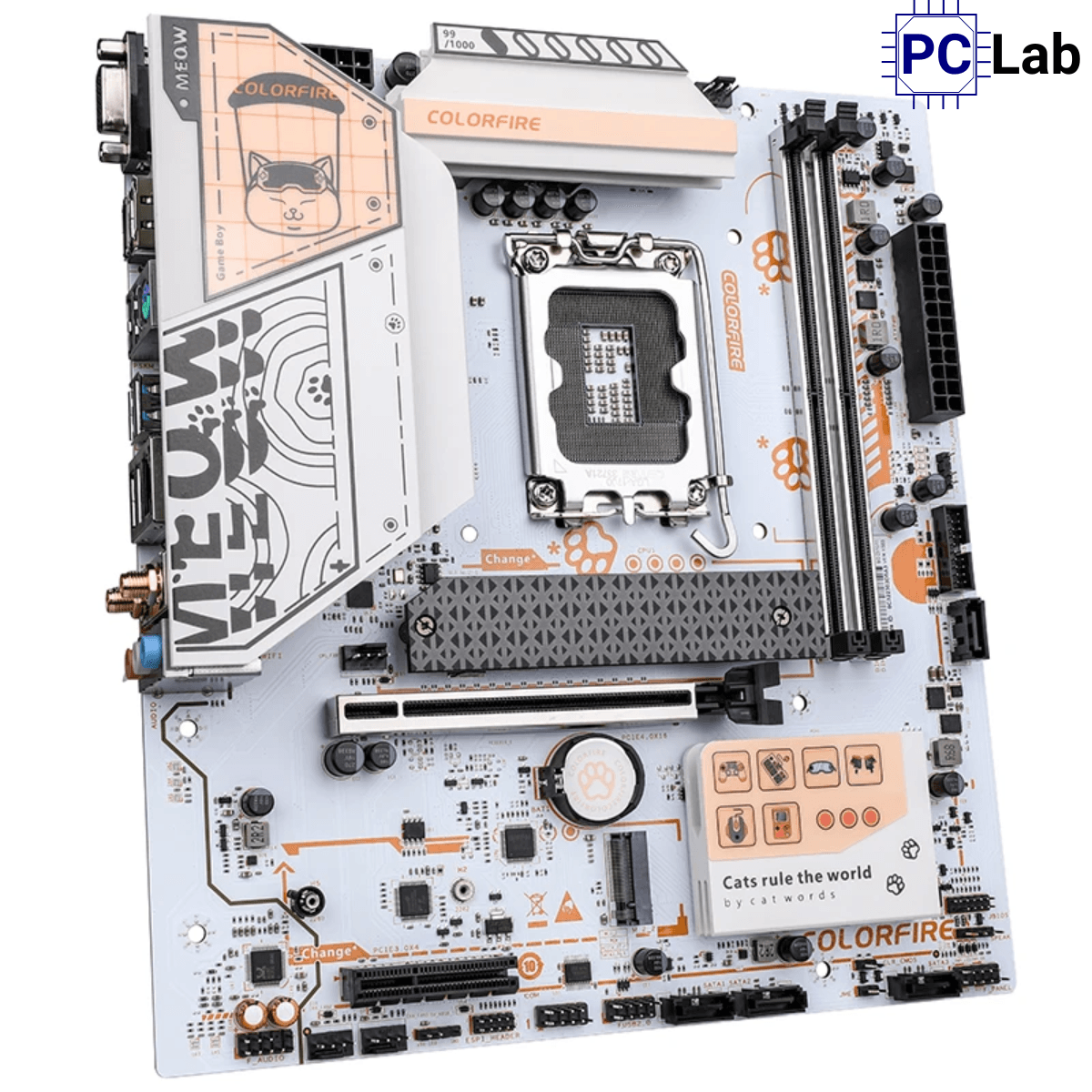 Mainboard Colorful COLORFIRE B650M-MEOW WIFI ORANGE DDR5