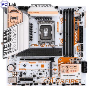 Mainboard Colorful COLORFIRE B760M-MEOW WIFI D5 ORANGE DDR5