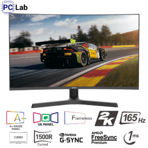 Màn hình AIWA MZ270G-Y 27inch QHD 165Hz (27", QHD, 165Hz, 1ms, VA)