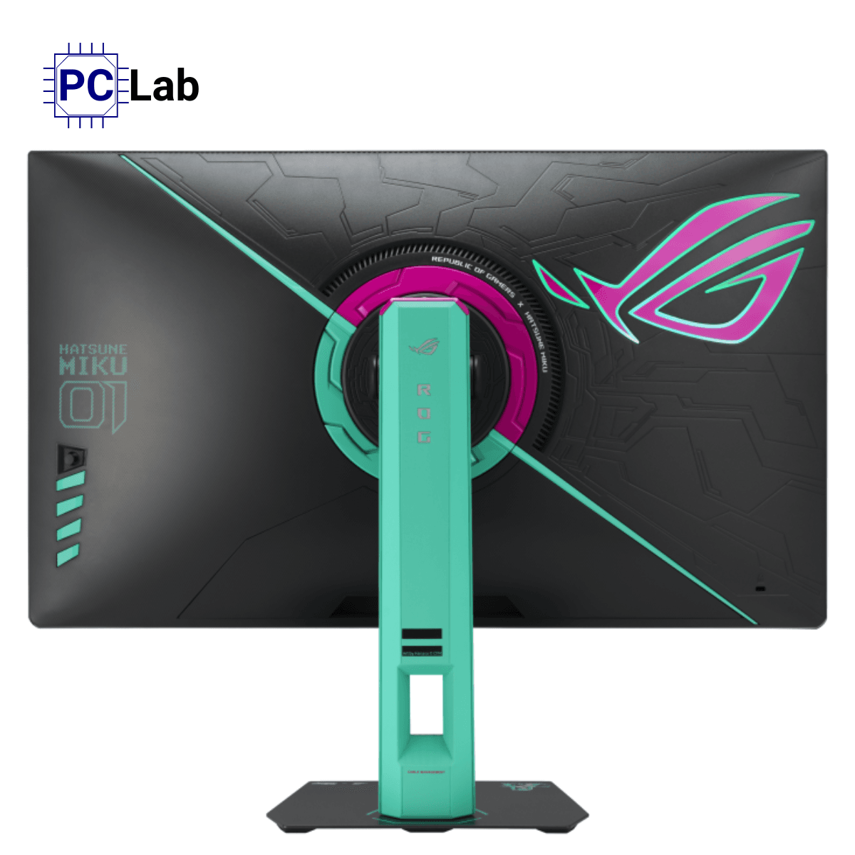 Màn hình ASUS ROG Strix XG27ACMEG-G Hatsune Miku Edition 27inch QHD 260Hz OC (27", QHD, 260Hz, 0.3ms, Fast IPS, ELMB Sync, G-Sync, HDR) - Xanh