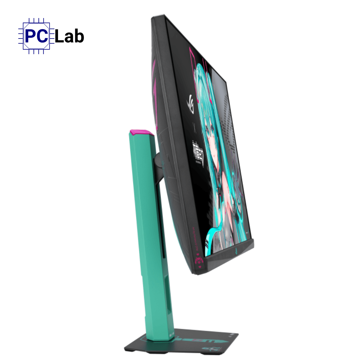 Màn hình ASUS ROG Strix XG27ACMEG-G Hatsune Miku Edition 27inch QHD 260Hz OC (27", QHD, 260Hz, 0.3ms, Fast IPS, ELMB Sync, G-Sync, HDR) - Xanh