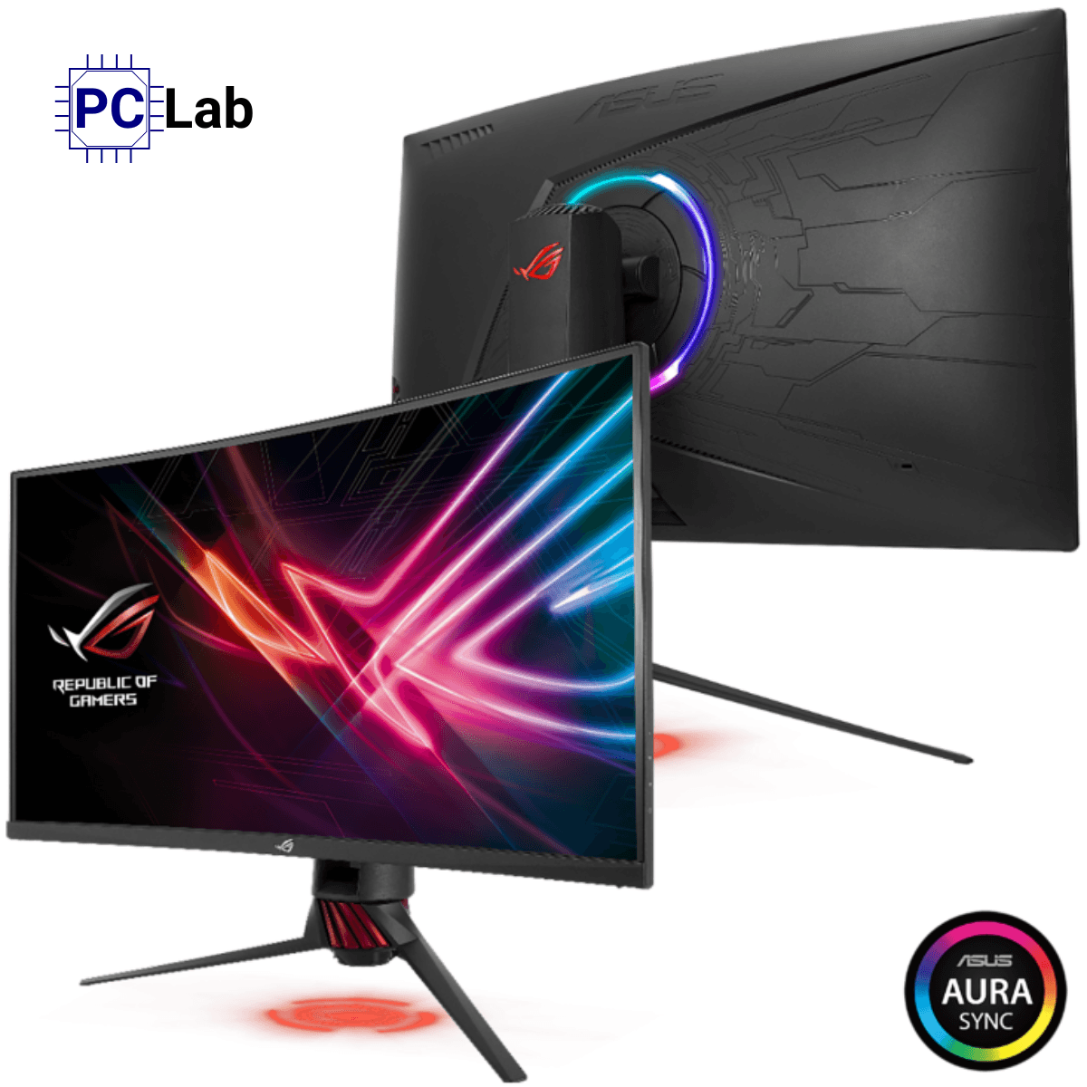 Màn hình cong ASUS ROG Strix XG32VQR 32inch WQHD 144Hz (32", WQHD, 144Hz, 4ms GTG, VA, 1800R, FreeSync 2, HDR400) - Đen