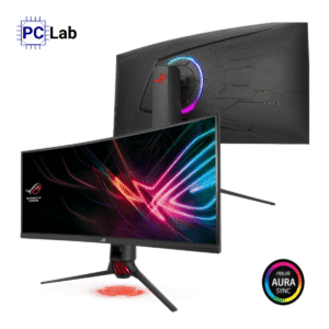 Màn hình cong ASUS ROG Strix XG35VQ 35inch UWQHD 100Hz (35", UWQHD, 100Hz, 1ms GTG, VA, 1800R, ELMB Sync, FreeSync Curved) - Đen