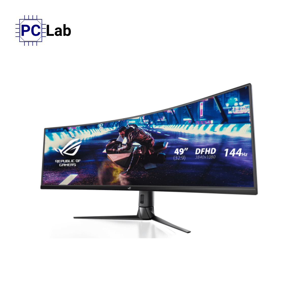 Màn hình cong ASUS ROG Strix XG49VQ 49inch DFHD 144Hz (49", DFHD, 144Hz, 4ms GTG, VA, 1800R, FreeSync 2, HDR400) - Đen