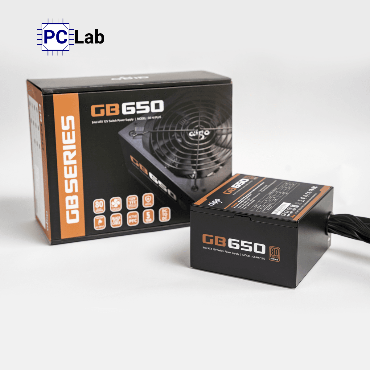 Nguồn PC máy tính Aigo GB650 650W 80 PLUS Bronze