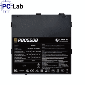 Nguồn PC máy tính Lian Li RB 550B 550W 80 PLUS Bronze (Non-Modular) - Đen