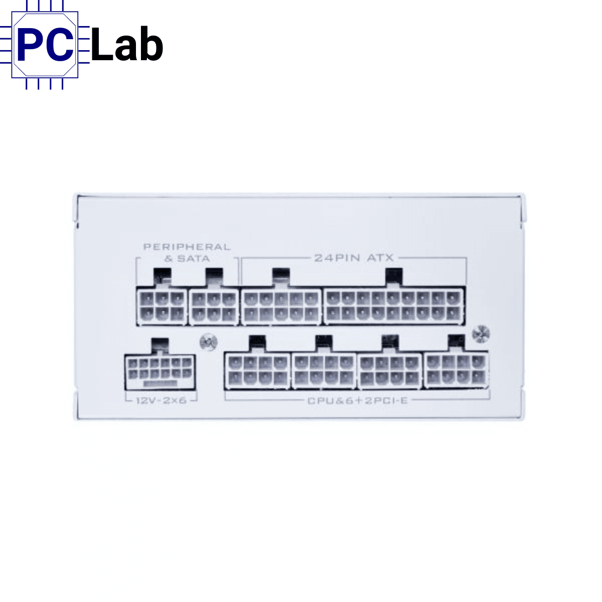 Nguồn PC máy tính Lian Li SP850 V2 Gold 850W 80 Plus Gold (Full Modular) - Trắng/Đen