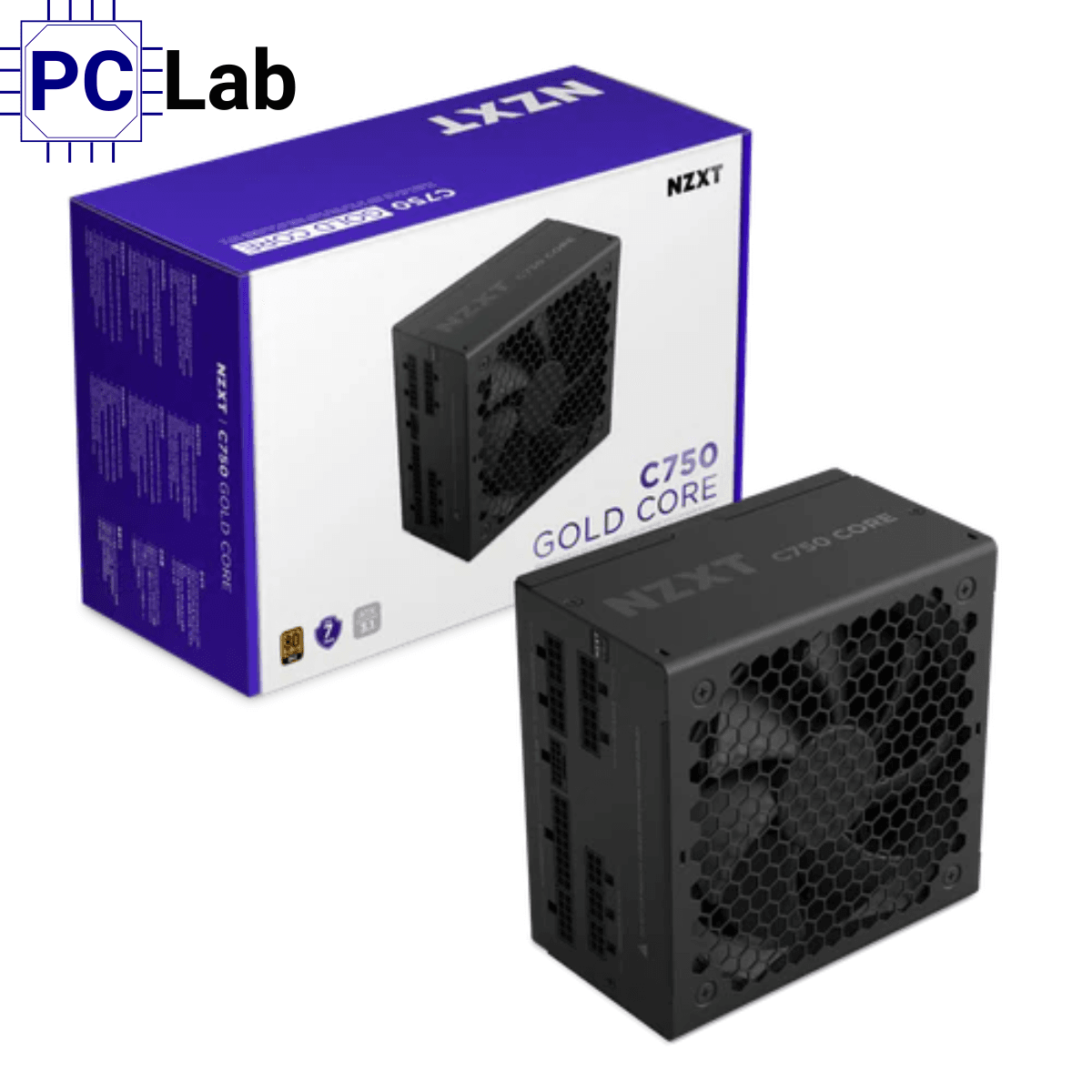 Nguồn PC máy tính NZXT C750 Gold Core 750W 80 Plus Gold (Full Modular)