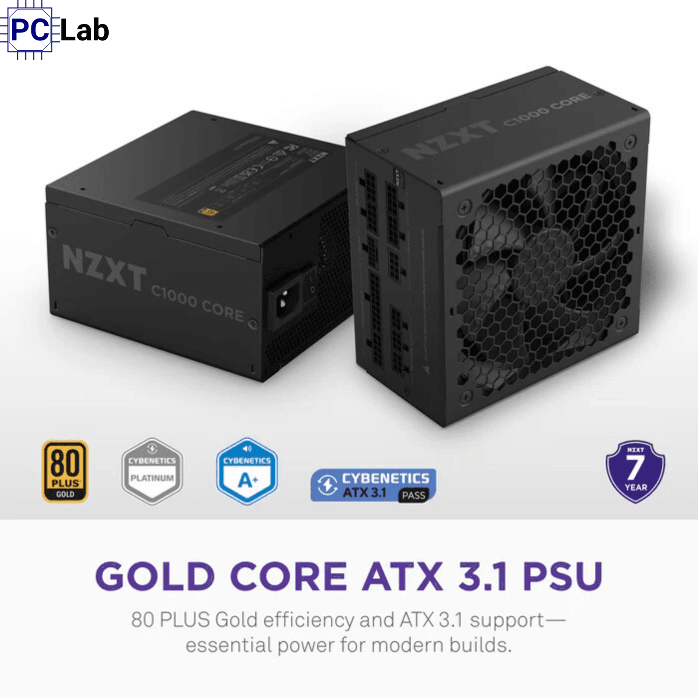 NZXT ra mắt dòng nguồn C Series Gold Core