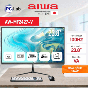 Màn hình AIWA AW-MF2427-V 24inch Full HD 100Hz (24", Full HD, 100Hz, 5ms, VA)